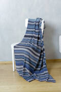 Strickset Stola / Decke Lang Yarns NOVENA COLOR mit...