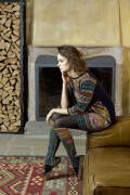Strickset Overknees Stulpen Lang Yarns ASIA mit Anleitung in garnwelt-Box one size